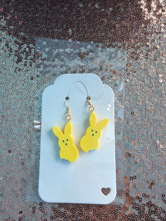 Peep Bunny Earrings