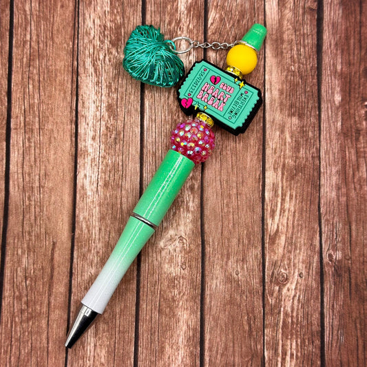 Jeweled Pen Club Heart Break 1