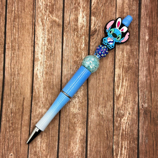 Jeweled Pen Easter Blue Alien