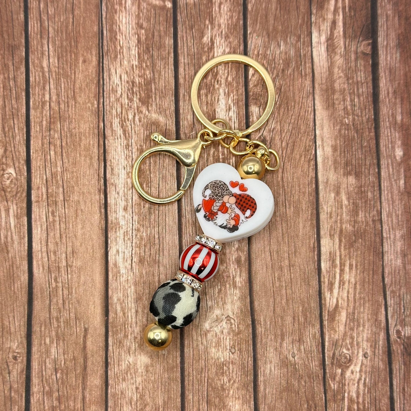 Keychain Gnome Heart