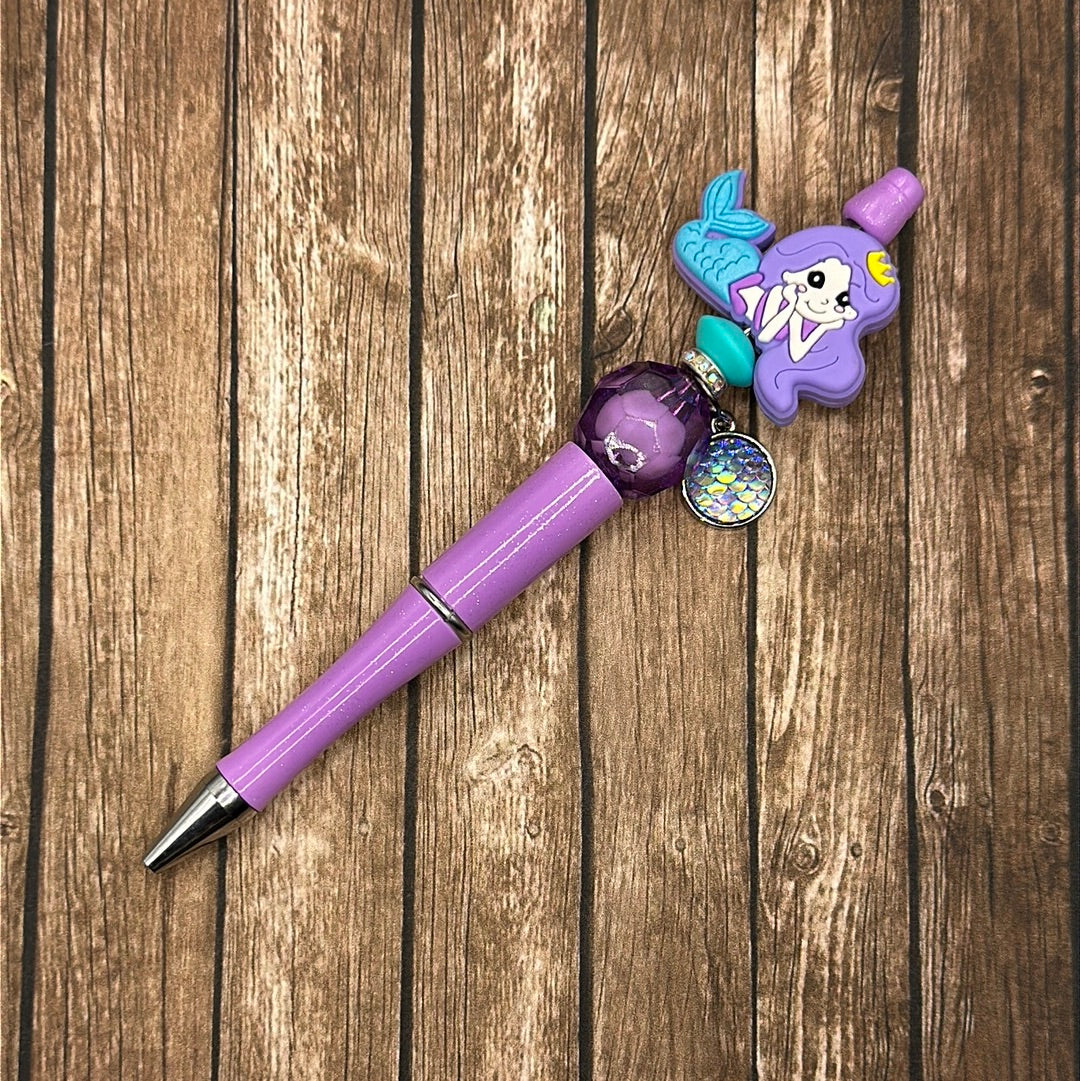 Jewel Pen Mermaid Purple