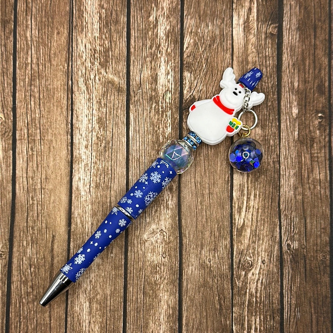 Jewel Pen Reindeer White