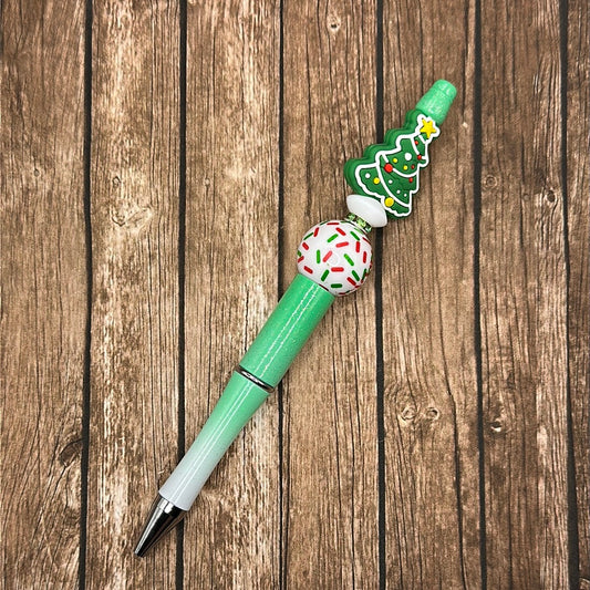 Jewel Pen Christmas Tree Green 1