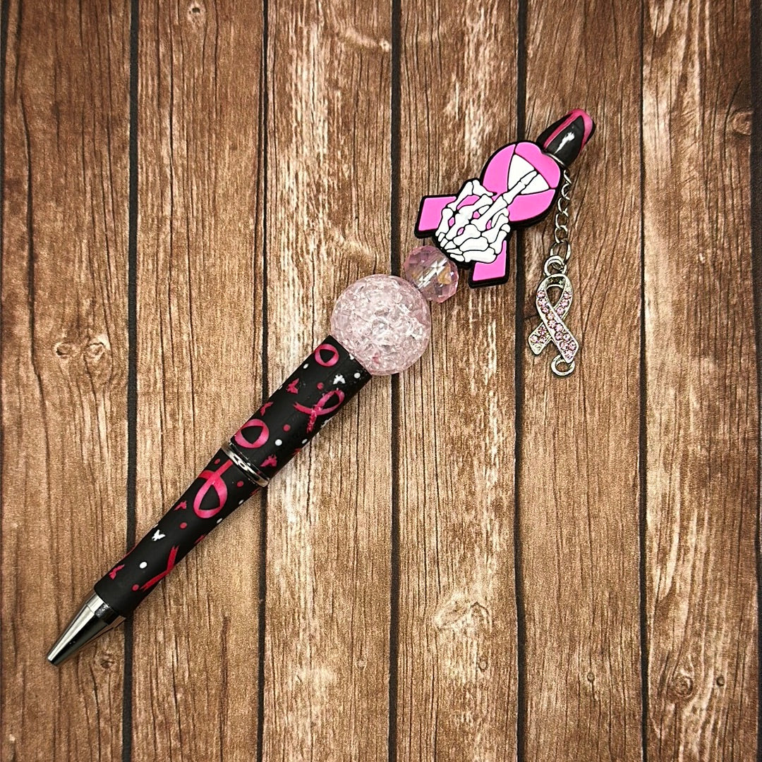 Jeweled Pen Breast Cancer Finger 3