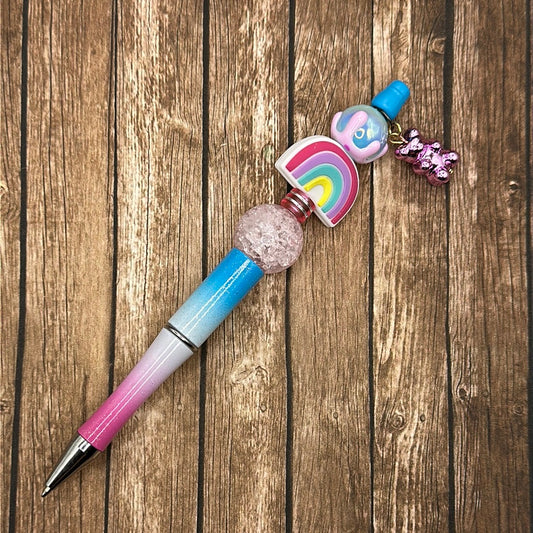 Jewel Pen Rainbow Pink/Blue