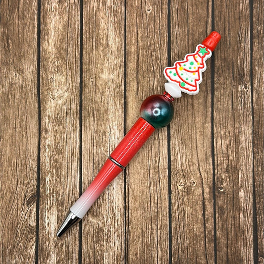 Jewel Pen Christmas Tree White 2