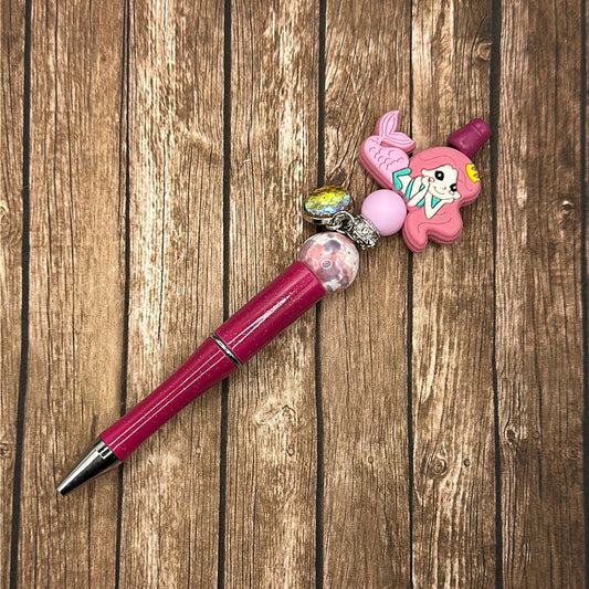 Jewel Pen Mermaid Pink