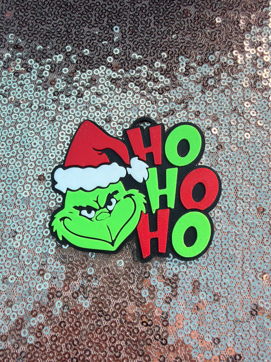 Grinch HoHoHo Ornament