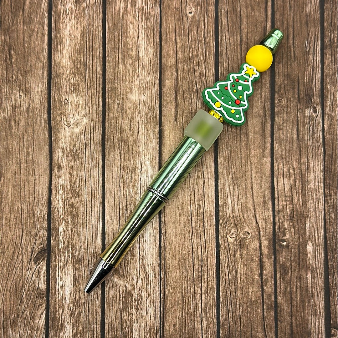 Jewel Pen Christmas Tree Green 2