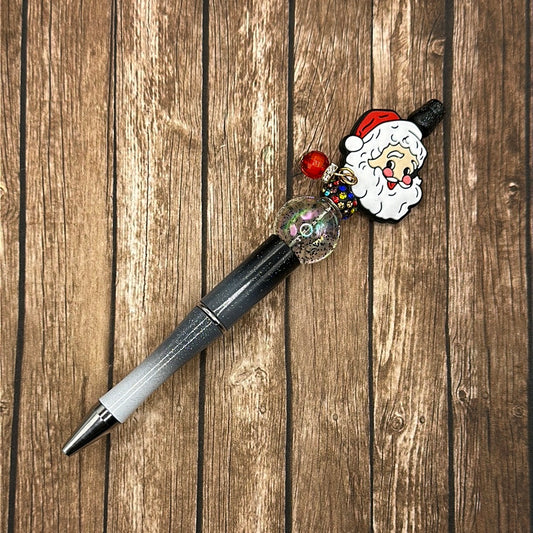 Jewel Pen Santa Clause Head 3