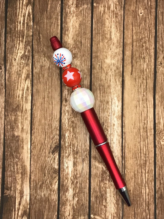 Jewel Pen Independence Red