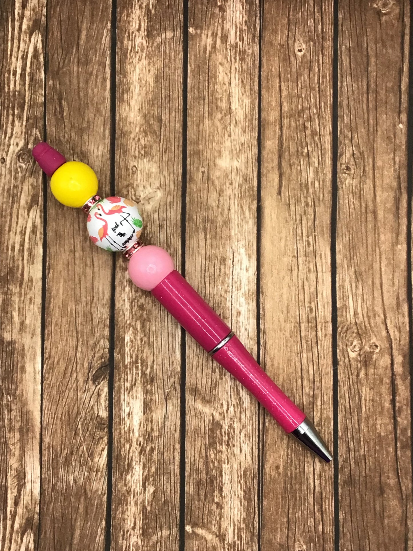 Jewel Pen Flamingo